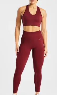 AYBL Balance V2 Seamless Leggings Rumba Red Size Small‎