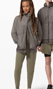 Lululemon Lab Saura jacket waterproof unisex graphite size XS