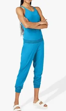 Beautify Blue Jumpsuit Women’s Small Activewear