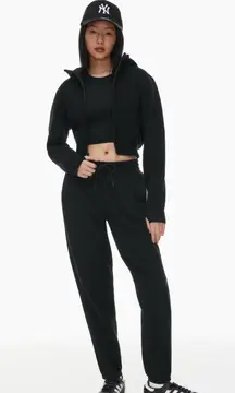 TNA Cozy Fleece Perfect Shrunken Zip Hoodie