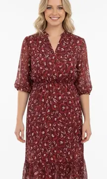 Kaari blu floral maxi dress size xsmall