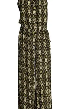 Forever 21 sz S greeb Y2K‎ tube top jumpsuit