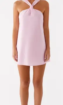 NWT Peppermayo Exclusive - Keira Linen Mini Dress - Pink