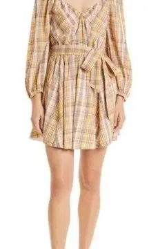 NWT Tanya Taylor Xena Plaid Dress