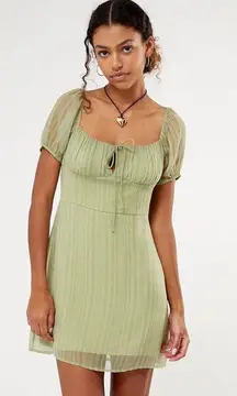 Pacsun Green Mini Dress