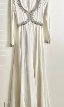 Formal Gown Floor Length Dress 60s to 70s 