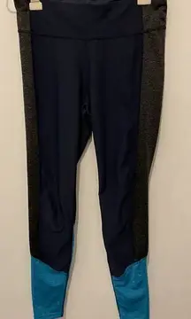 Women's‎ Xersion Blue Fitted Leggings Size Medium Active Wear