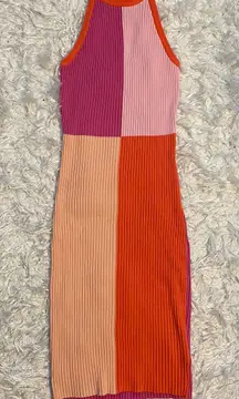 Colorblock Dress