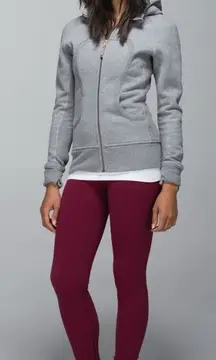 Lululemon • Wunder Under Pant legging Luon Pique maroon Rust Berry Bumble