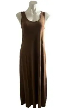 Soft Surrounding Maxi Santigo Tank Dress In Brown