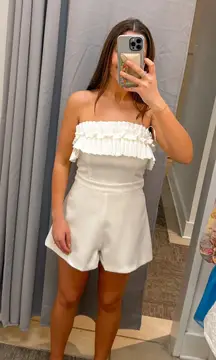 Strapless Romper