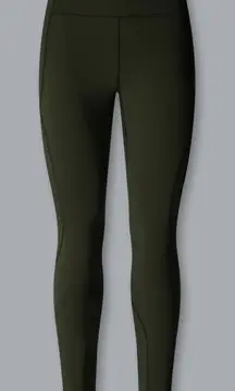 LNDR Chisel 7/8 Compression Leggings olive