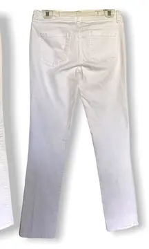 Life in Progress Womens Jeans Size 28 White Denim Cotton Spandex Stretch Skinny‎