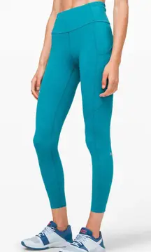 Lululemon Fast and Free Tight II 25" Non Reflective Nulux Size 2