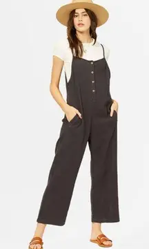 NWT Billabong Throw and Go Jumpsuit Overall Gauze Cotton