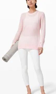 Lululemon Sincerely Yours Pink Glow Sweater