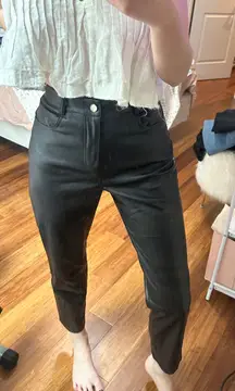 Faux Leather Pants