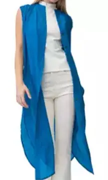 Adrienne Landau Royal Blue Top(Size Medium)