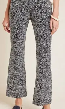Anthropologie Essential Leopard Pants Workwear New With Tags