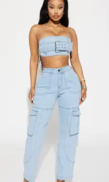 Fashion Nova Denim Set