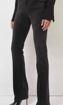 Frame Denim Jeans Le Mini Boot Mid-Rise Black Denim Leavenworth- Size 25