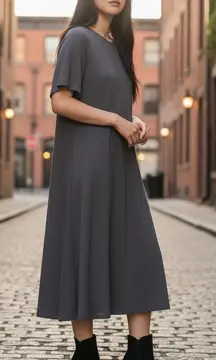 Scoop Womens Size 8 Black Suede Stiletto Zip Ankle Booties