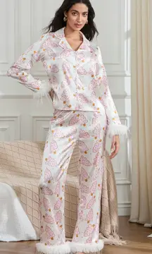 Satin Christmas PJ’s