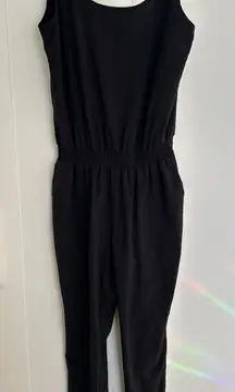 Athleta Women's Lightweight Jogger Sleeveless Jumpsuit, Size 6, GUC