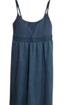 Lululemon Bliss Babydoll Steel Blue Tank Top