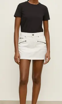 American Eagle White Denim Skirt.     Size-4
