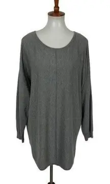 99 Jane Street Sweater XL Gray Lightweight Cozy Casual Layer