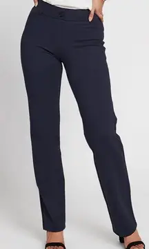 Navy Travel Yoga Pants