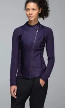 Lululemon Emerge Renew Purple Zip-Up Jacket