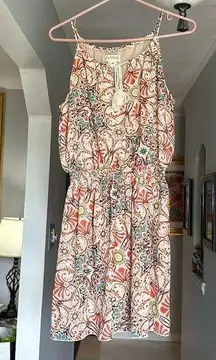 Enfocus Halter Tank Bohemian Style Dress Sz 12P