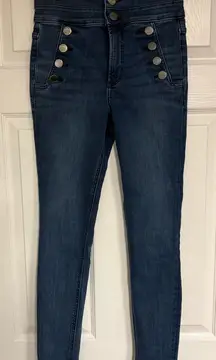 Express‎ Super High Rise Ankle Legging Size 2