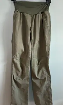 Adidas Outdoor Women’s Green Hiking Pant Toggle Jogger Sz S Gorpcore