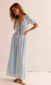 Free People All You Need Is Lace Midi Dress