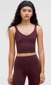 Lululemon Align Tank - 4 Garnet