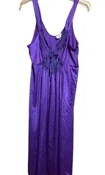 Vintage Quiet Moments Purple Gown