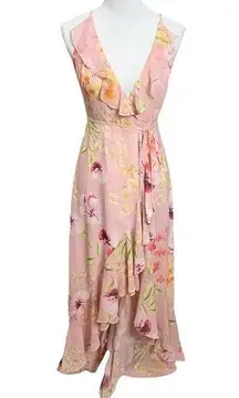 Yumi Kim  Meadow Maxi Dress Wall Flower Floral Wrap Revolve Long Women’s Size XS