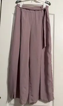 Sadie & Sage Mauve Wide Leg Pants
