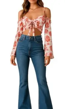 Ale by Alessandra Revolve Roshina Top Red Size XS