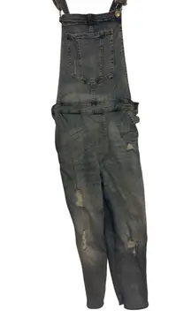 Women’s H&M denim overalls Size 10