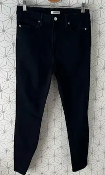 Good American Good Waist Dark Blue Skinny Jean