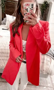 Bright Pink Blazer 