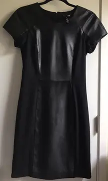 Leather Mini Dress
