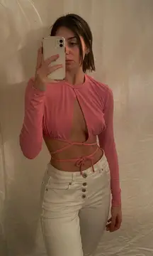 Long Sleeve Crop Top