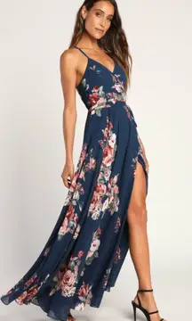 Floral Wrap Dress