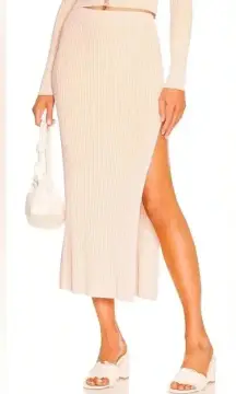 NWT L*Space Sundown Skirt in Rose Quartz & Mellow Yellow Size Small