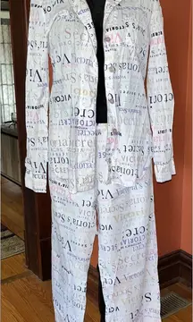 Vintage Victoria’s Secret button-up sleep set